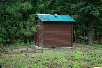 Ice Springs Campground north of Anderson Ranch Reservoir.