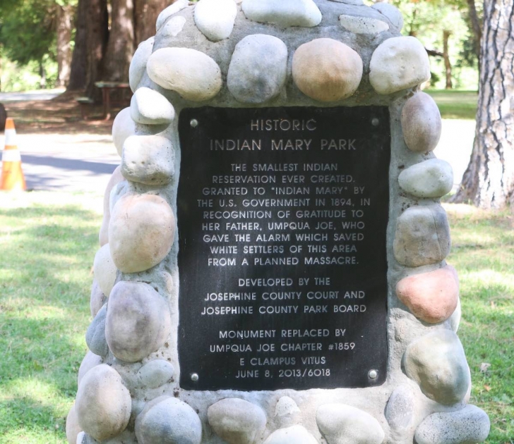 A picture of Indian Mary Park.