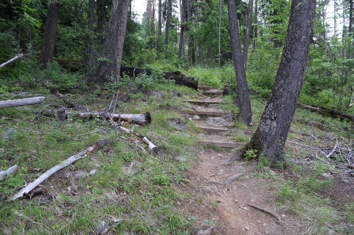 It gets a bit steep.
