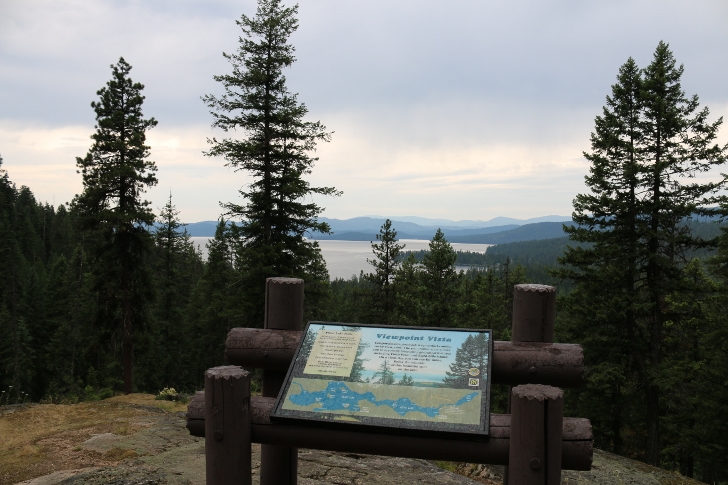 There is is a very nice view from the top.
