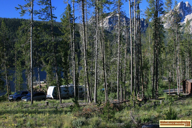 Inlet Campground on Stanley Lake