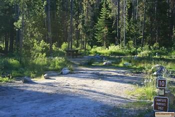 Inlet Campground on Stanley Lake