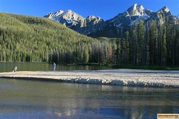 Inlet Campground on Stanley Lake