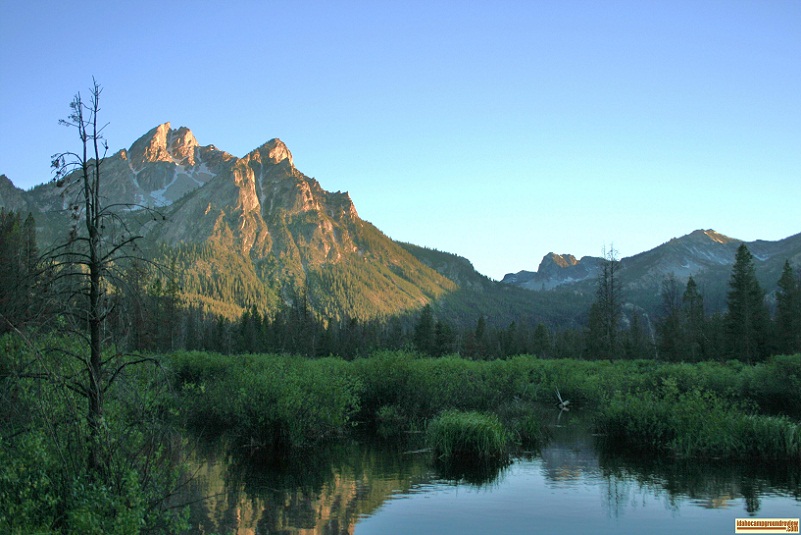 Inlet Campground on Stanley Lake