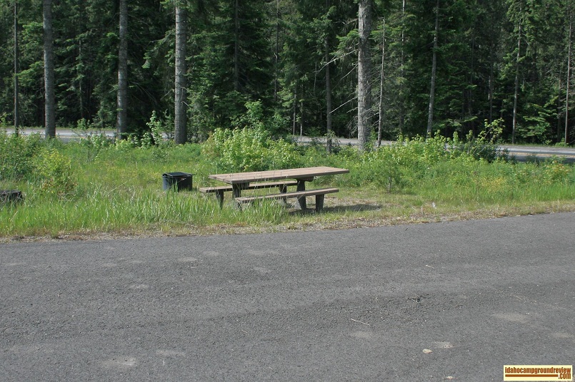 Jerry Johnson Campground on the Lochsa River