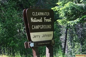 Jerry Johnson Campground on the Lochsa River