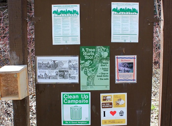 Justrite Campground on Mann Creek.