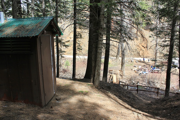 Justrite Campground on Mann Creek.