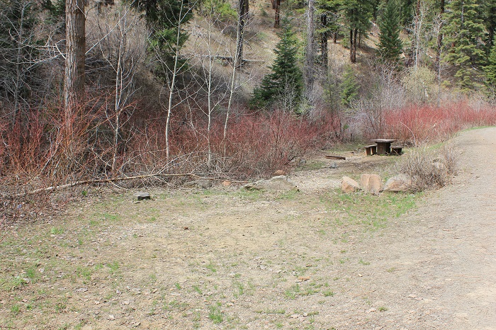 Paradise Campground on Mann Creek north of Weiser, Idaho.