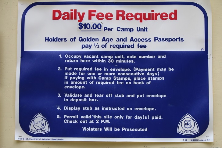 Kennally Creek Forest Camp - Signs and Info