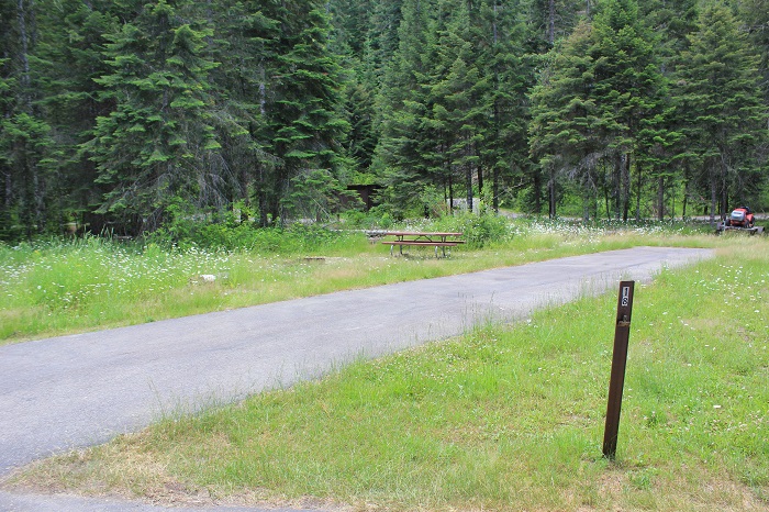 Kit Price Campground on the Coeur d'Alene River.