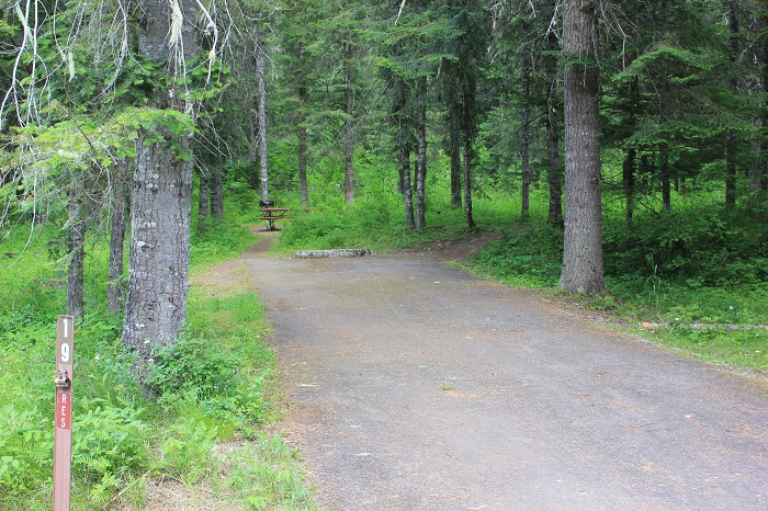 Kit Price Campground on the Coeur d'Alene River.