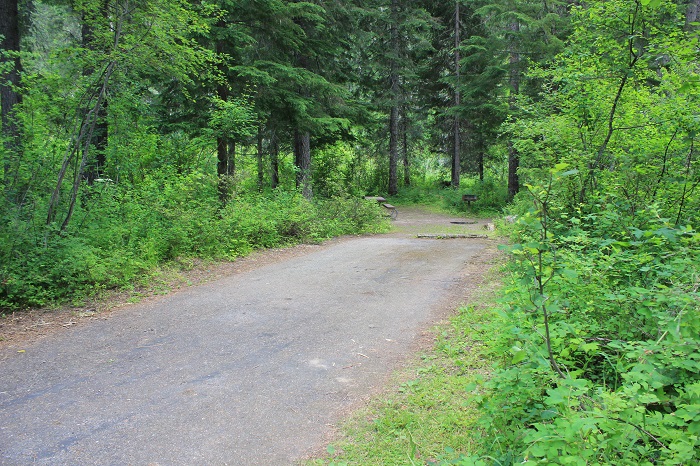 Kit Price Campground on the Coeur d'Alene River.