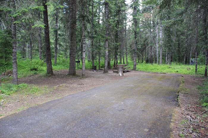 Kit Price Campground on the Coeur d'Alene River.