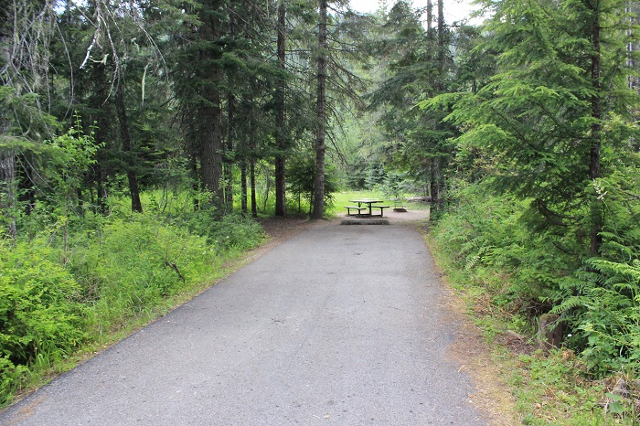 Kit Price Campground on the Coeur d'Alene River.