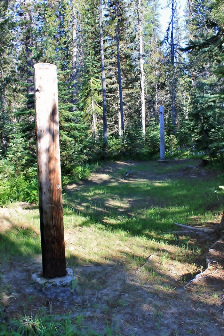 Camping in Washingtons Keenes Horse Campground.