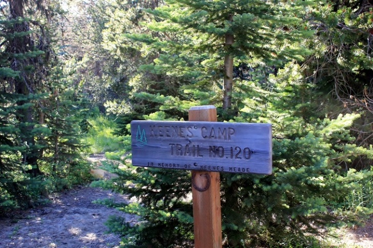 Camping in Washingtons Keenes Horse Campground.