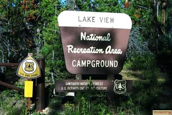 Lakeview Campground on Stanley Lake