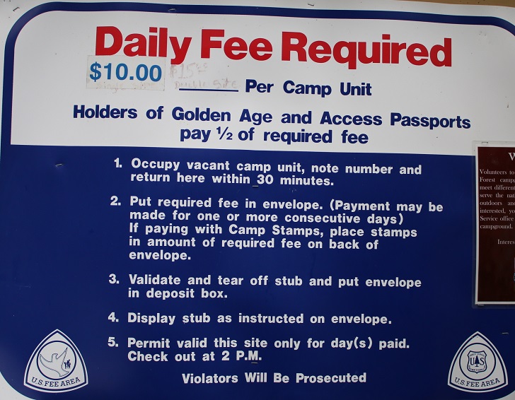 Bumblebee Campground near the North Fork of the Coeur d'Alene River