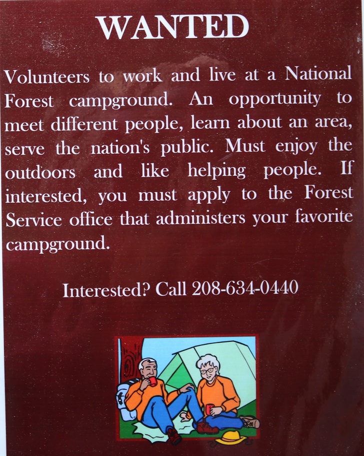 Last Chance Campground signs