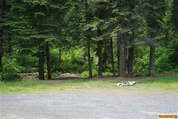 Leggett Creek Campground has only a couple sites like this.