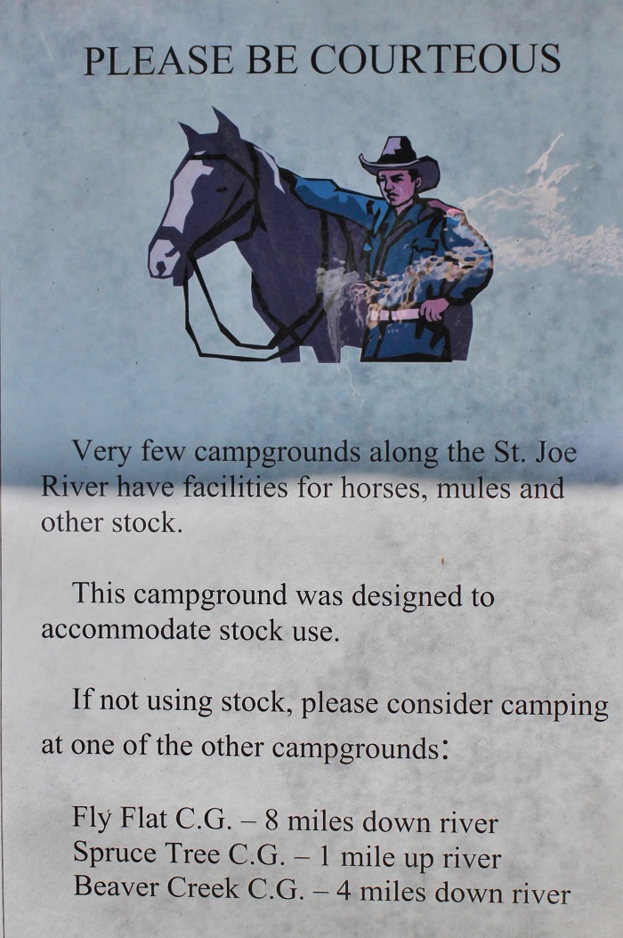 Line Creek Stock Camp