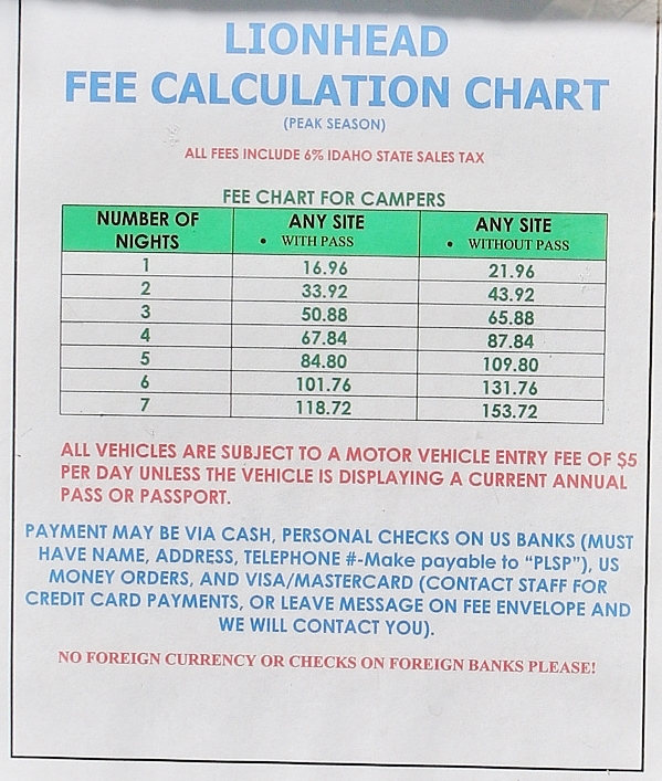 I have included a series of signs mostly from the store at the entrance.
