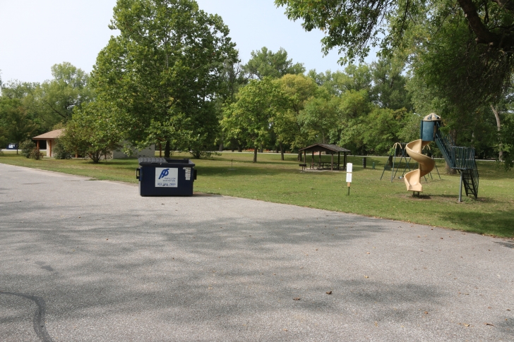Camping at Louisville State Recreation Area on the Platte River  Nebraska