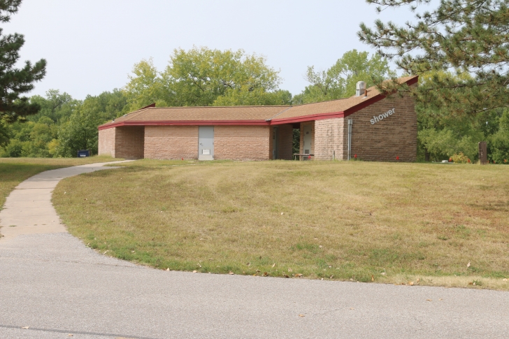 Camping at Louisville State Recreation Area on the Platte River  Nebraska