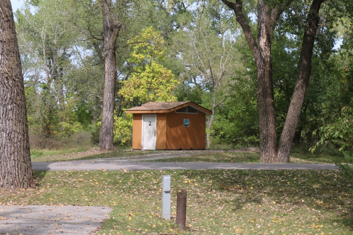 Camping at Louisville State Recreation Area on the Platte River  Nebraska