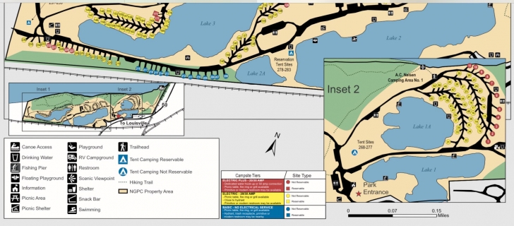 Camping at Louisville State Recreation Area on the Platte River  Nebraska