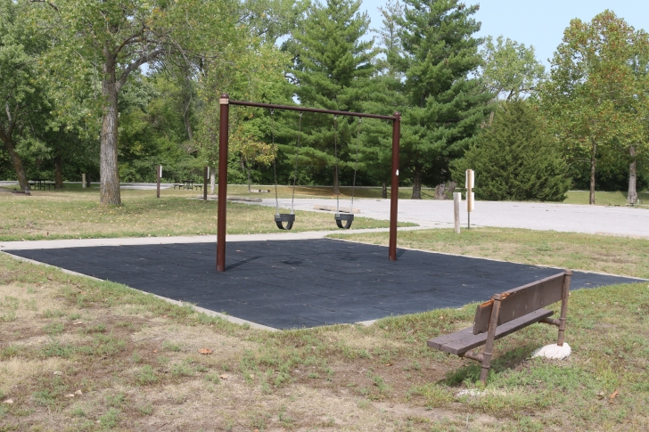 Camping at Louisville State Recreation Area on the Platte River  Nebraska