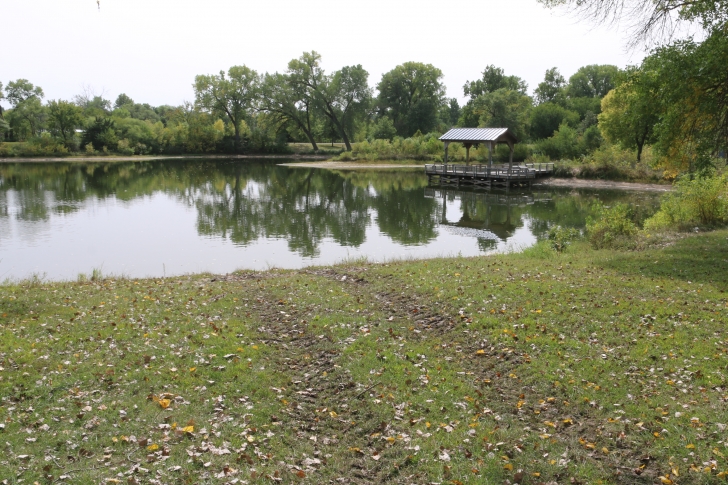 Camping at Louisville State Recreation Area on the Platte River  Nebraska