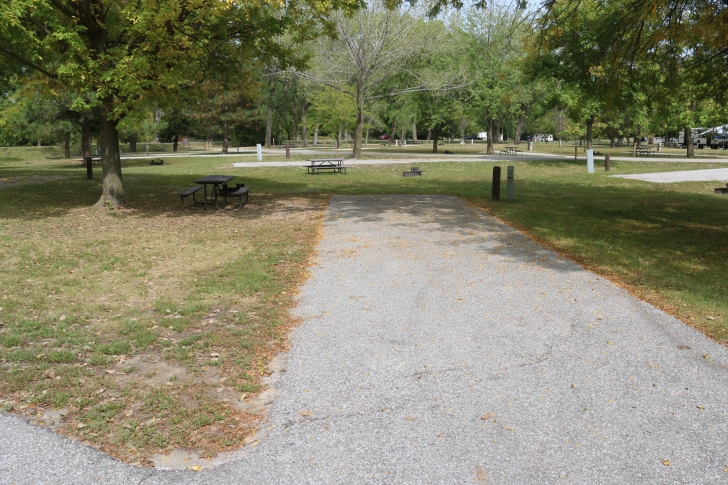 Camping at Louisville State Recreation Area on the Platte River  Nebraska