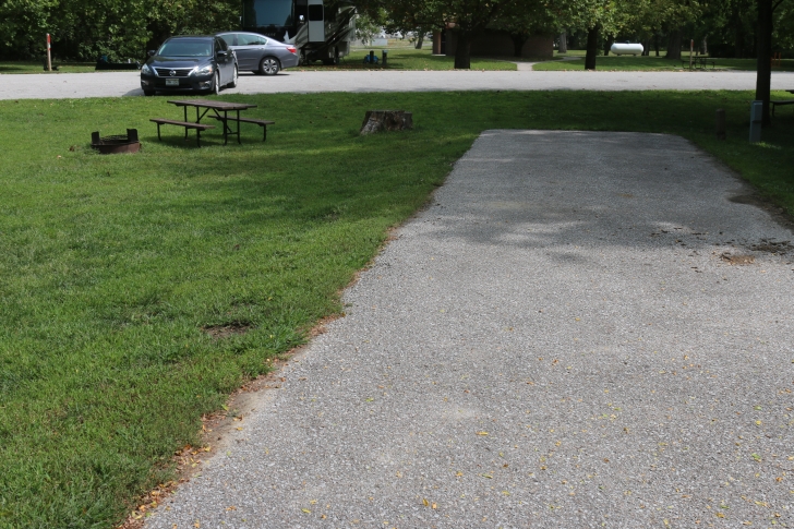 Camping at Louisville State Recreation Area on the Platte River  Nebraska