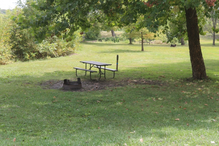 Camping at Louisville State Recreation Area on the Platte River  Nebraska