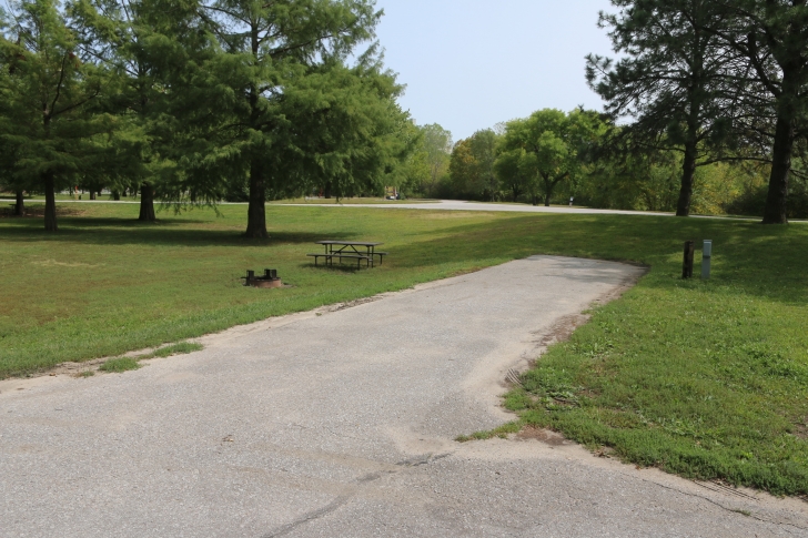 Camping at Louisville State Recreation Area on the Platte River  Nebraska