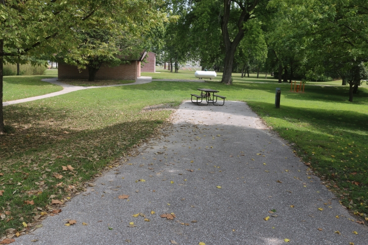 Camping at Louisville State Recreation Area on the Platte River  Nebraska