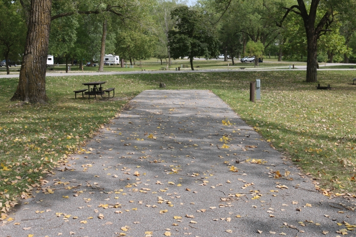 Camping at Louisville State Recreation Area on the Platte River  Nebraska