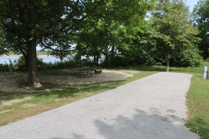 Camping at Louisville State Recreation Area on the Platte River  Nebraska