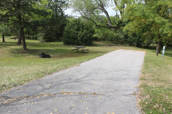 Camping at Louisville State Recreation Area on the Platte River  Nebraska
