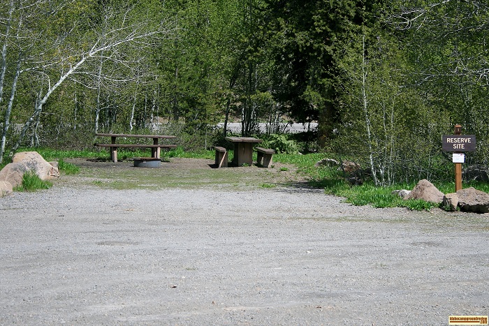 Campsite #1 in Lower Penstemon Campground.