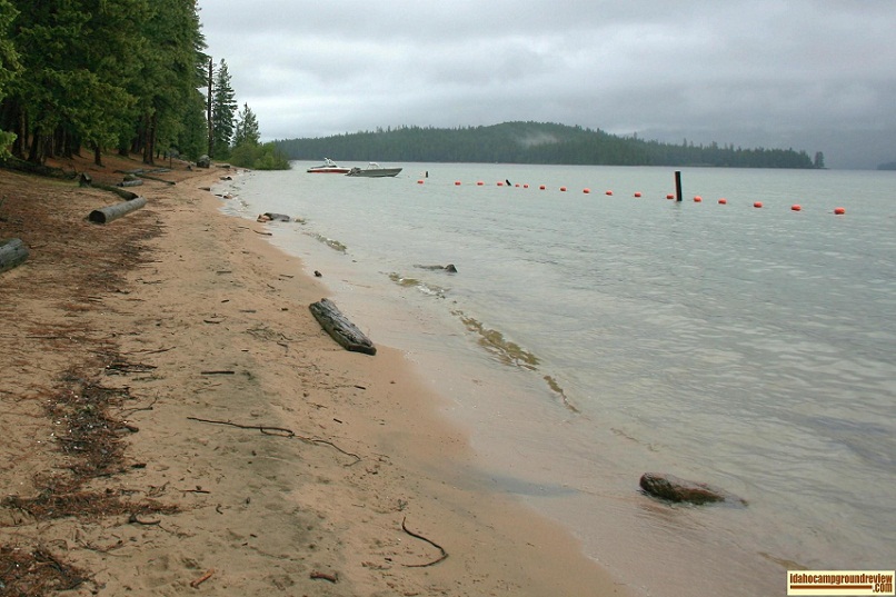 Luby Bay Campground on Priest Lake