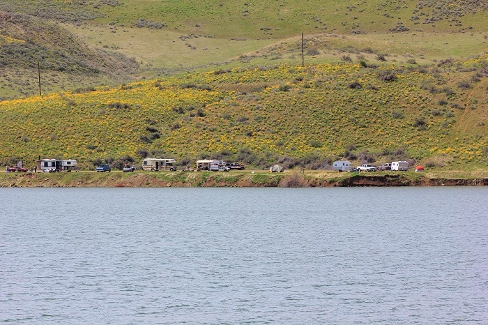 Mann Creek Reservoir free camping
