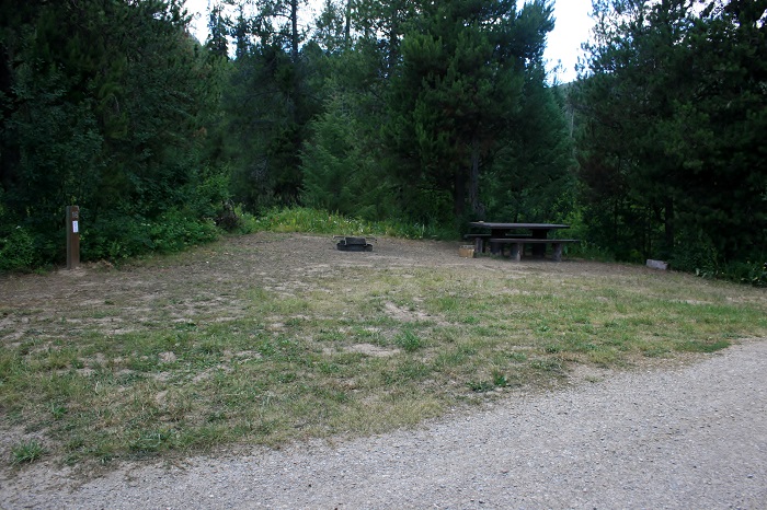 McCoy Creek Campground on Palisades Reservoir.
