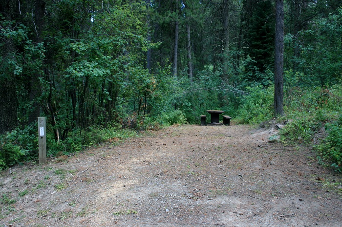 McCoy Creek Campground on Palisades Reservoir.
