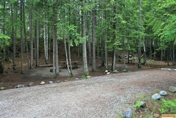Meadow Creek Campground in the Kaniksu National Forest