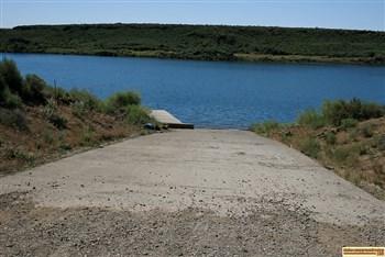 Moonstone Access boat ramp on the Magic Reservoir.