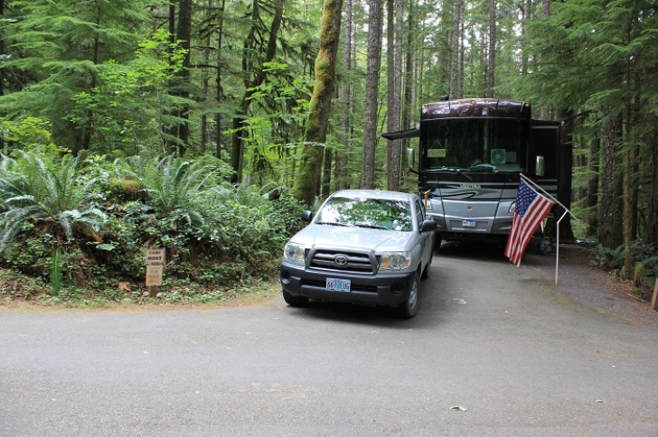 Camping in Washingtons North Fork Campground