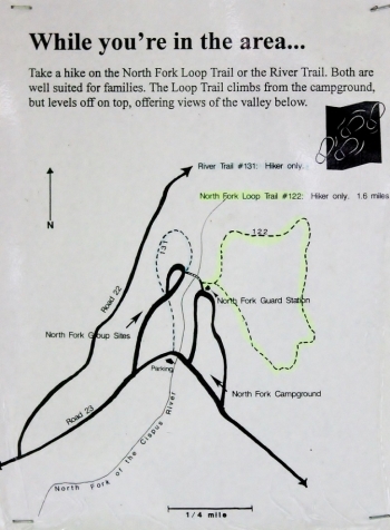 Camping in Washingtons North Fork Campground